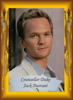 Jack Durrant, Sable Embassy Legal Counsellor